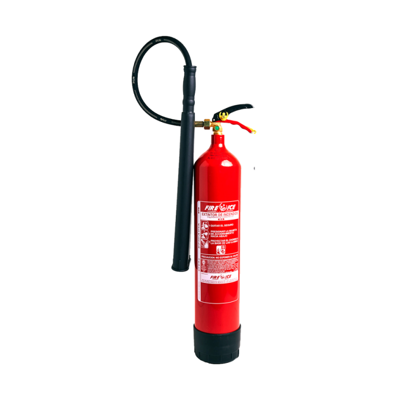 Extintor portátil 5 kg CO2 EFICACIA 89B