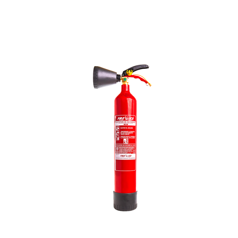 Extintor portátil 2 kg CO2 EFICACIA 34B