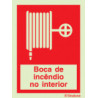 Sinalização de extintores e bocas de incêndio