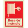 Sinalização de extintores e bocas de incêndio
