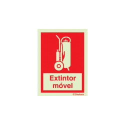 Sinalização de extintores e bocas de incêndio
