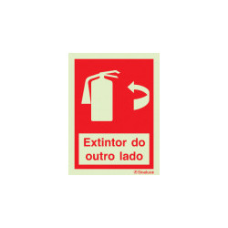 Sinalização de extintores e bocas de incêndio