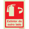 Sinalização de extintores e bocas de incêndio