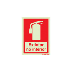 Sinalização de extintores e bocas de incêndio