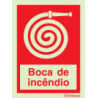 Sinalização de extintores e bocas de incêndio